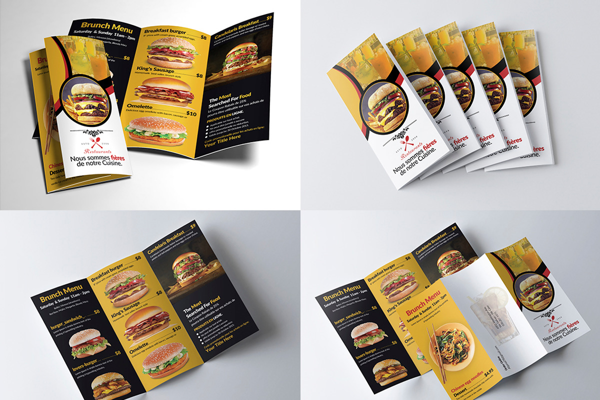 30-Trifold Brochure Bundle, a Brochure Template by AfzaalGraphics (Photo 23 of 31)