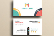 Professional Business Card Template, a Business Card Template by MightyDesign (Thumbnail 3 of 6)