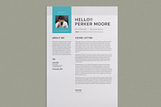 Resume & Cover Letter | Word & EPS, a Resume Template by HiveArts (Thumbnail 4 of 4)