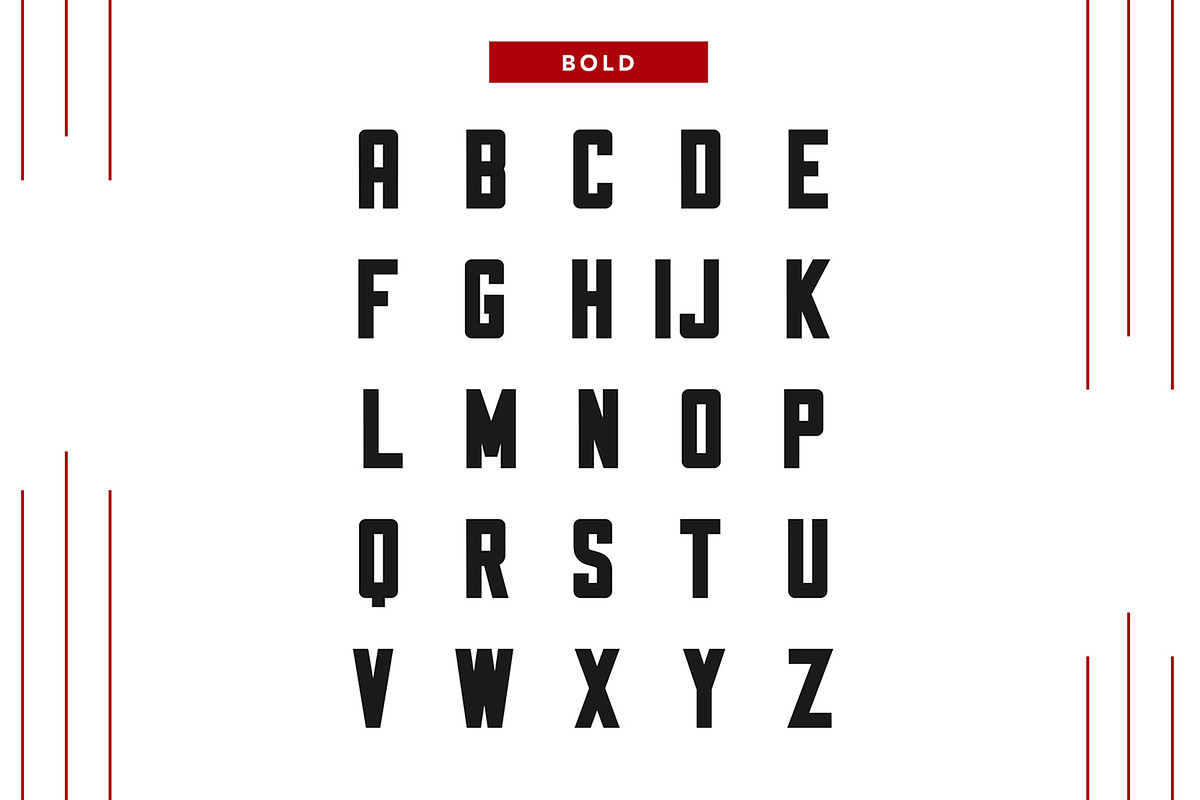 Jersey Typeface preview 3