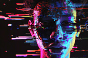 90 Glitch faces, a Person Illustration by Handmadefont (Thumbnail 21 of 94)