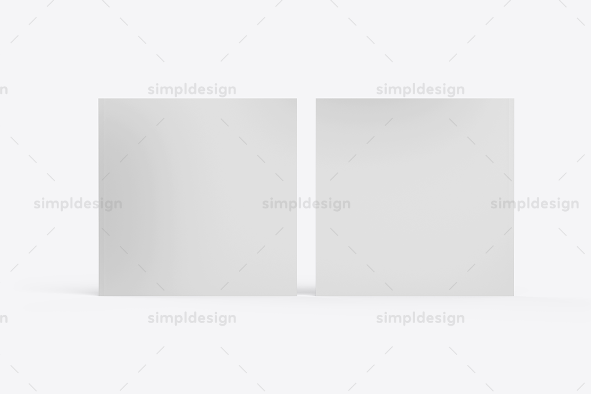 Square Softcover Book Mockup, a Books & Magazine Mockup by SimplDesign (Photo 6 of 13)