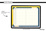 Navy Digital Planner for Goodnotes, a Stationery Template by Bella+Sophia Creative (Thumbnail 2 of 6)