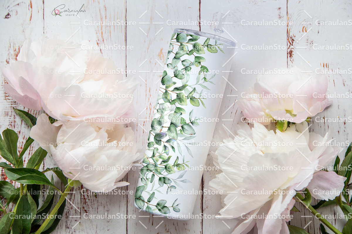 Eucalyptus Watercolor, an Object Illustration by CaraulanStore (Photo 12 of 19)