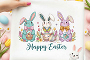 Happy Easter PNG Coquette Easter, an Illustration by Designking (Thumbnail 5 of 5)