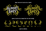 Rusted Sabbath | Black Metal 50%Off, a Blackletter Font by Ardana Creative (Thumbnail 7 of 10)