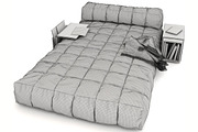 Modern bed, a Furniture 3D Model by Yuri-U (Thumbnail 5 of 5)