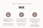 Wix Website Template - Photography, a Wix Template by Nes Design Co (Thumbnail 12 of 19)