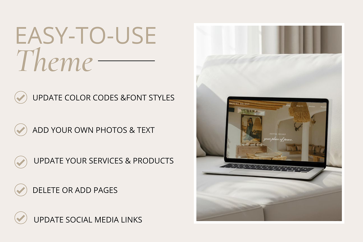 Wix Website Portfolio Template preview 7