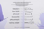 Moonsilk Font, a Handwritten Font by Letterhanna Studio (Thumbnail 4 of 15)