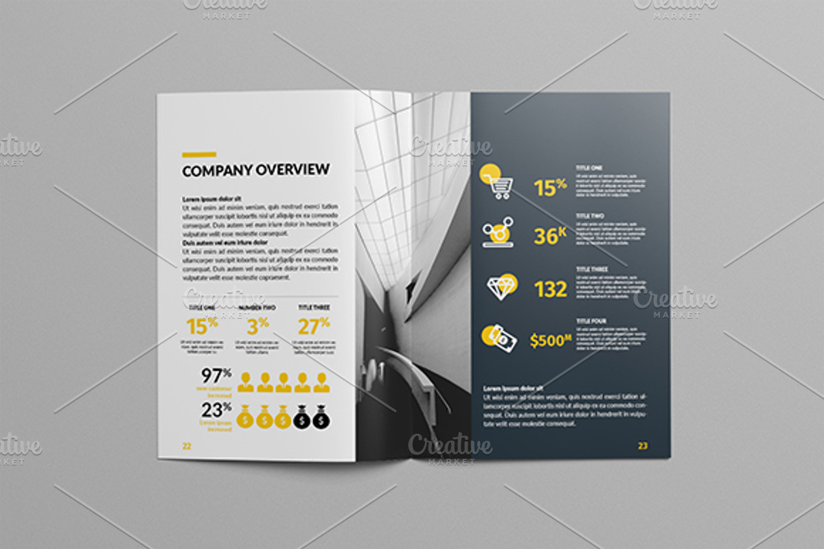 Project Annual Report, a Brochure Template by Birka Studio (Photo 12 of 19)