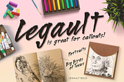 Legault Font Family, a Script Font by The Thrill of Design (Thumbnail 9 of 12)