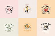 Food Friends Vintage Mascots & Logos, a Food Illustration by Staple. (Thumbnail 6 of 8)
