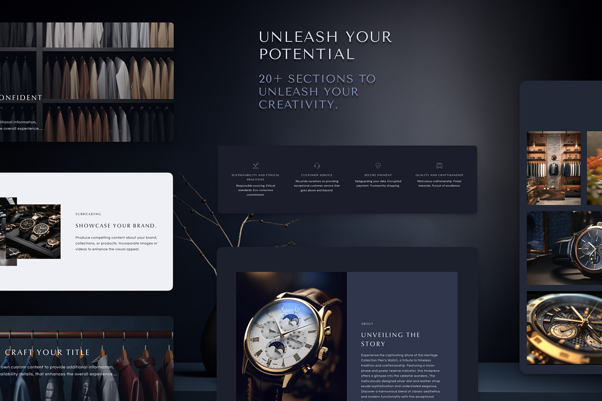 Grandiose - Men Luxury Shopify Theme, a Shopify Template by Inquisite (Photo 3 of 7)