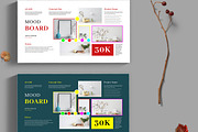 Simple Moodboard Layout, an UI Kit Template by ContestDesign (Thumbnail 1 of 3)