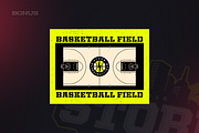 6 Basketball Emblems + Bonus, an Illustration by TickStyle (Thumbnail 4 of 4)