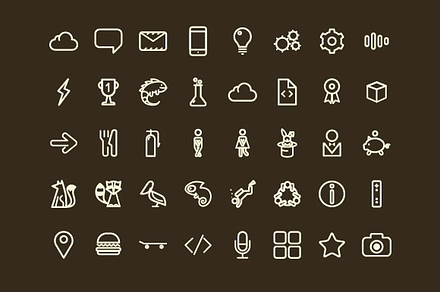 Bizzare Icon Set - 103 Vector Icons