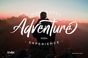 Menthok, a Script Font by Rahagita Studio (Thumbnail 7 of 8)
