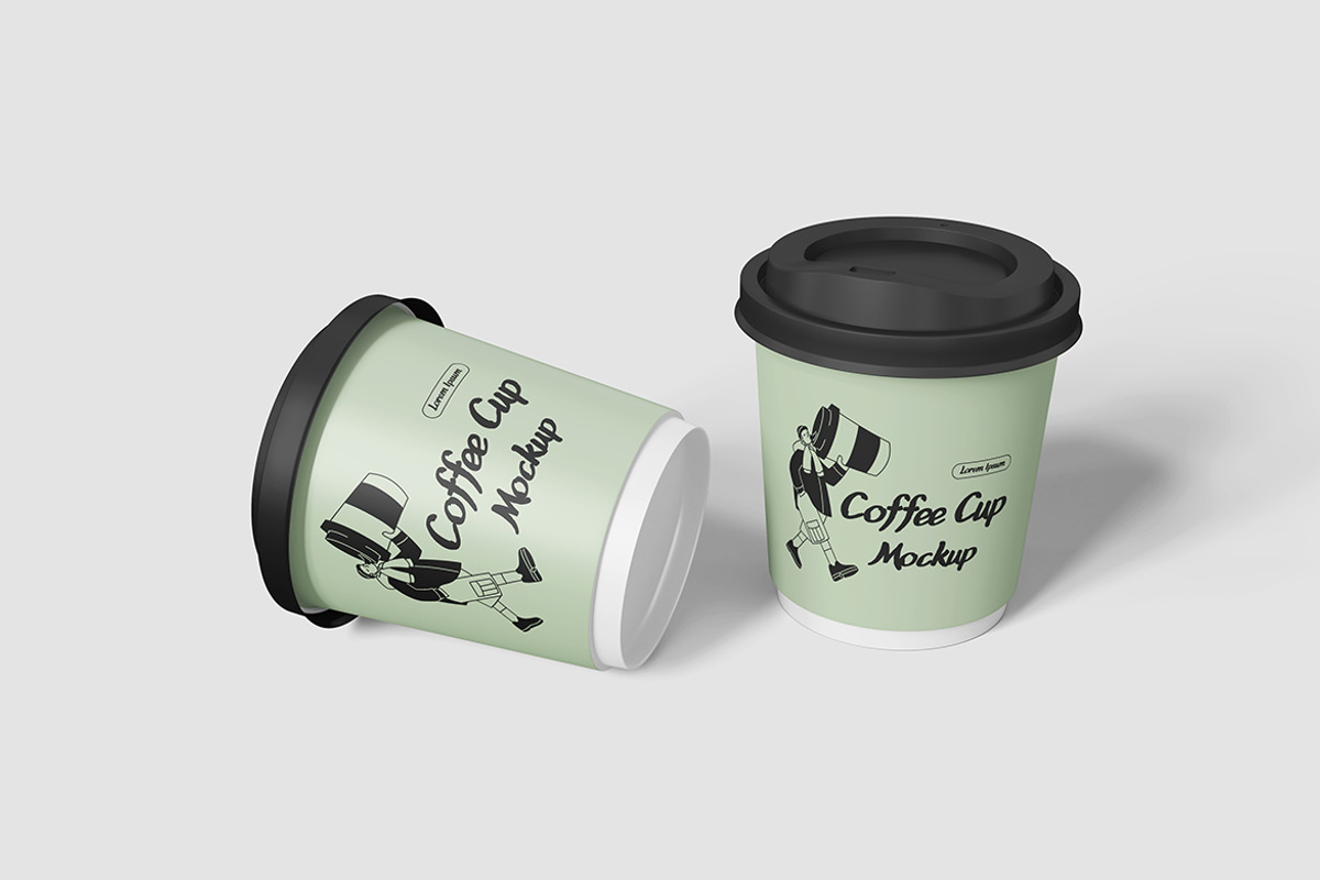 Coffee Cup Mockup For Branding, a Cups & Container Mockup by bimockup (Photo 3 of 6)