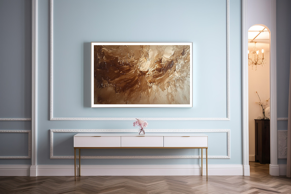 500 Abstract Textural Frame Tv Art, an Abstract Photo by PrintablesByFranklyn (Photo 6 of 8)