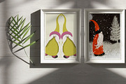 Holiday Gnome Illustrations Set, a Decorative Illustration by White Lane Studio (Thumbnail 9 of 11)