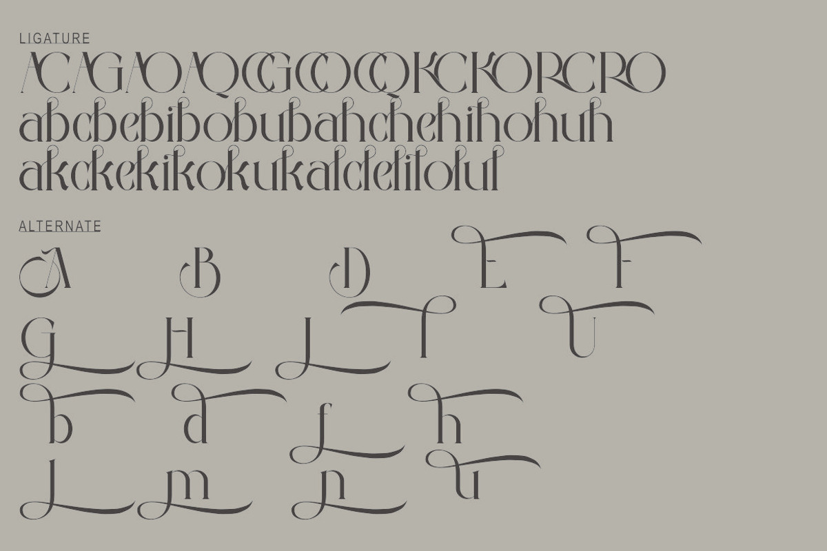 Abigail, a Serif Font by Kenrichi (Photo 9 of 9)