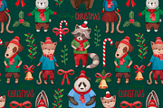Cute animals and pattern designs, an Animal Illustration by Sundra (Thumbnail 2 of 7)