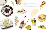 Street Food Festival, a Decorative Illustration by helgascandinavus (Thumbnail 3 of 13)