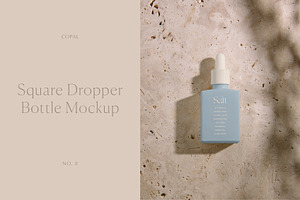 Square Dropper Bottle Mockup No. 8