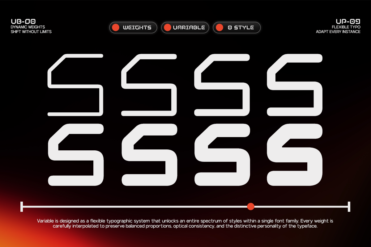 GC Adge – Variable Techno Sans, a Sans Serif Font by Glyphonic (Photo 5 of 14)