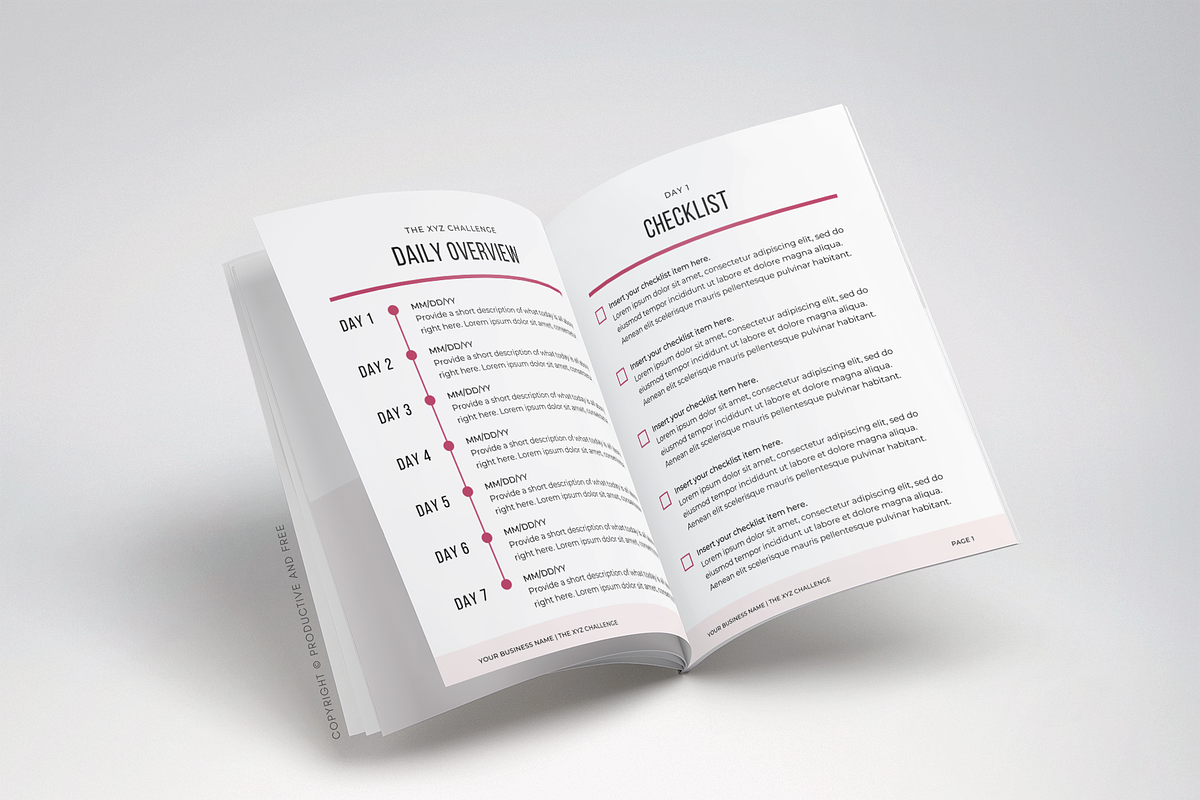 7-Day Lead Magnet Challenge Bundle, an Email Template by ProductiveandFree (Photo 15 of 19)