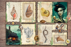 Sea Witch Scrapbook Kit