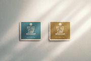 Two Horizontal Postage Stamp, an Advertising Mockup by Custom Scene (Thumbnail 10 of 11)