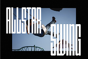 Swinger - Condensed Sans Serif Font, a Sans Serif Font by Pian45 Studio (Thumbnail 3 of 8)