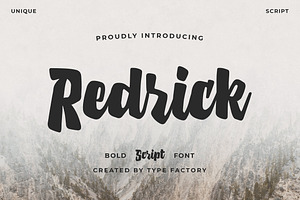 Redrick - Bold Script