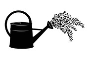 Floral Watering Can Design Bundle, an Illustration by Gaye Art (Thumbnail 20 of 31)