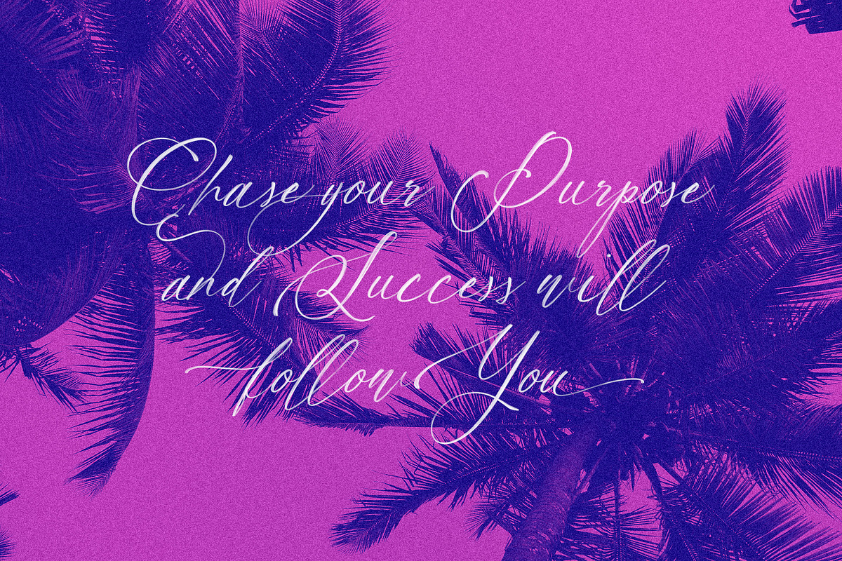 Magic Flower SVG Font preview 2