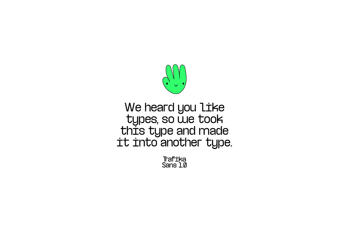 Trafika - Sans Type, a Sans Serif Font by Kulturë Type (Photo 9 of 9)