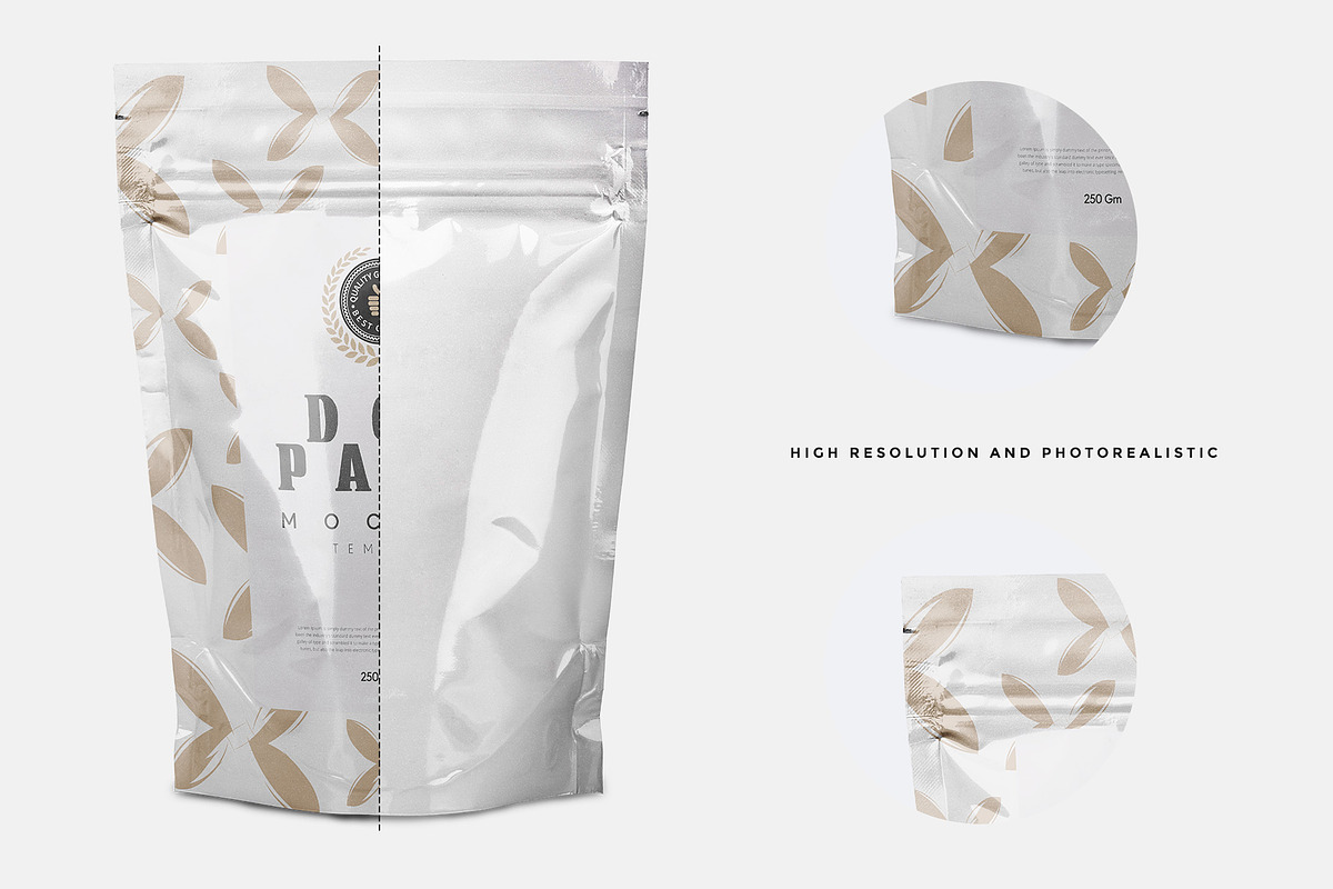 Doypack Pouch Mock Up, a Packaging Mockup by Designertale