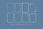 36 Whimsical Hand-Drawn Borders, an Object Illustration by Design by Laney (Thumbnail 9 of 13)
