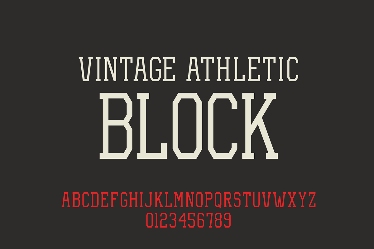 Vintage Athletic Bundle + Fonts, a Branding & Logo Template by Millieangelo (Photo 6 of 12)