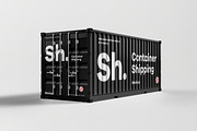 Shipping Container Mock-up, a Cups & Container Mockup by zippypixelstudio (Thumbnail 6 of 12)