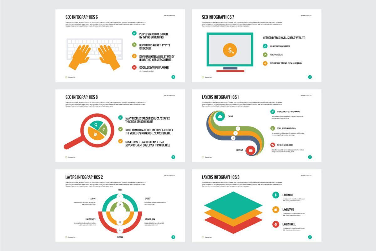 INFOGRAPHICS - Keynote Template, a Presentation Template by Shafura