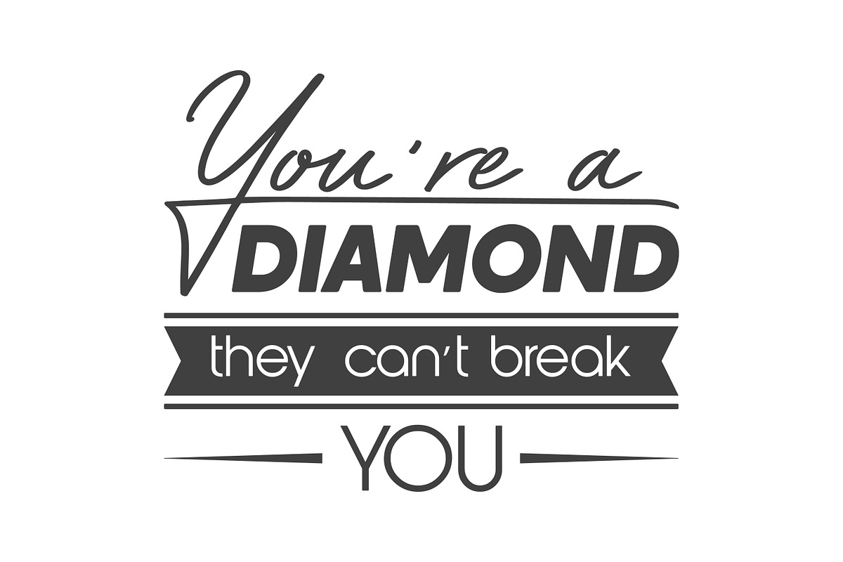 Vector Vintage Typographic Quotes., a Decorative Illustration by Gomolach (Photo 11 of 11)
