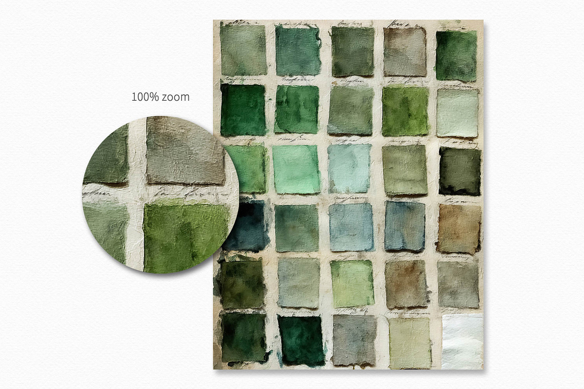 Forest Swatches, a Decorative Illustration by rileyBgraphics (Photo 6 of 6)
