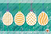 Easter Egg Hanging Collection, a Seasonal Illustration by Digital_Craftyfox (Thumbnail 6 of 13)