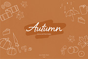 Hand drawn - Seasons Elements, a Seasonal Illustration by Anchors_and_Curves (Thumbnail 4 of 8)