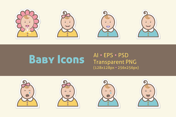 Baby Icons preview 2