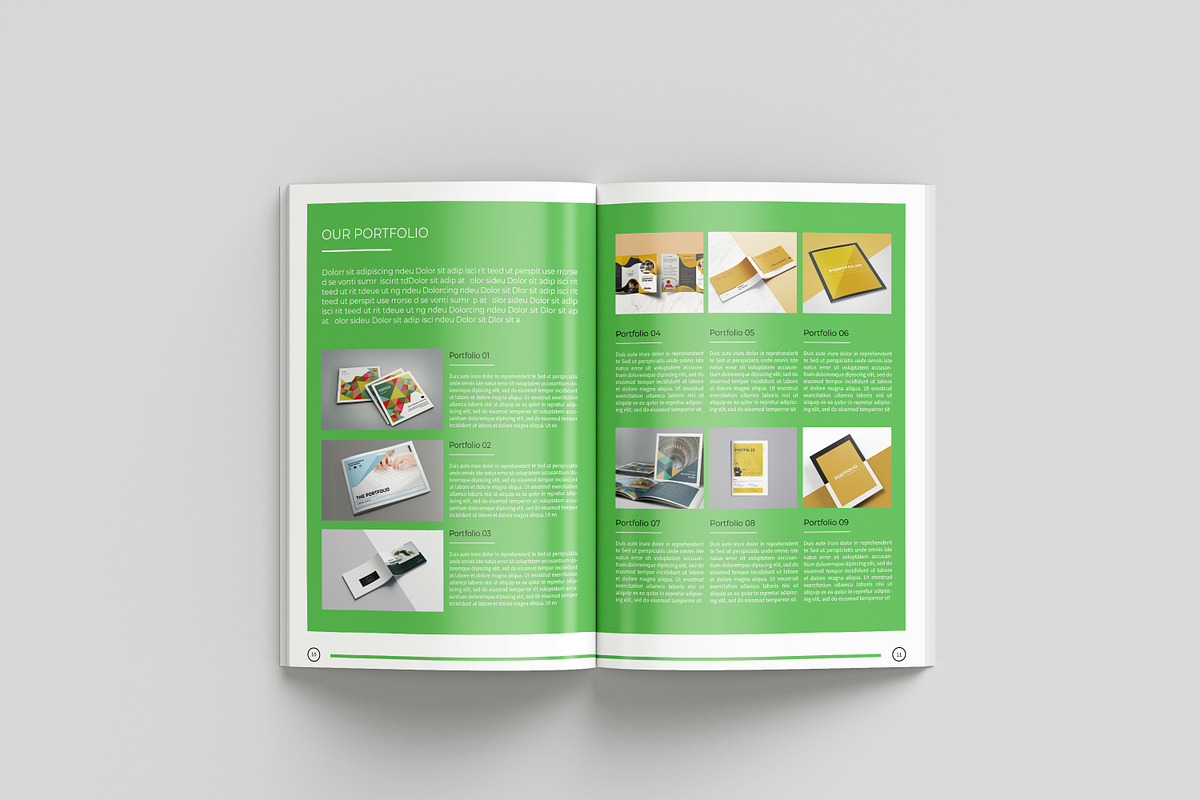 Company Profile Brochure Template, a Brochure Template by Template Shop (Photo 8 of 11)
