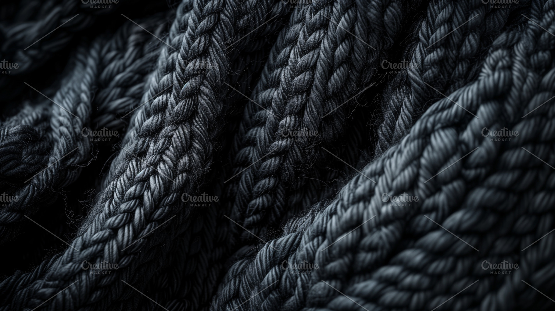 Black knitted fabric, a Background Photo by MistyDay